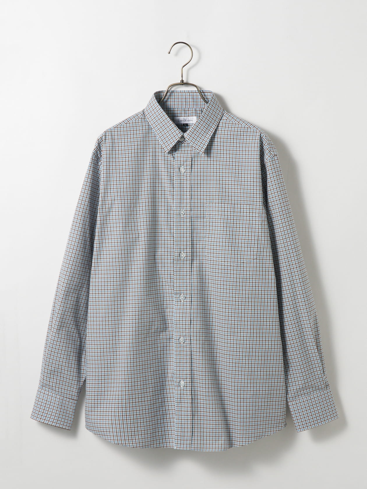 クラブチェックシャツ
