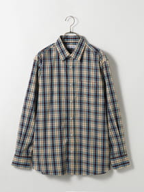 タータンチェックシャツ