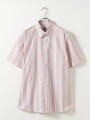 マルチストライプシャツ（半袖）