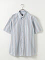 マルチストライプシャツ（半袖）