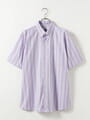 ランダムストライプシャツ（半袖）