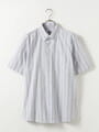 ランダムストライプシャツ（半袖）