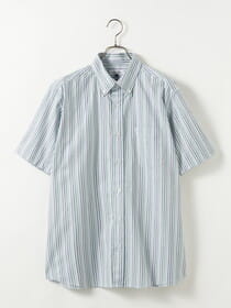 オルタネイトストライプシャツ（半袖）