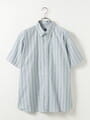 オルタネイトストライプシャツ（半袖）