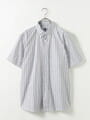 ダブルストライプシャツ（半袖）