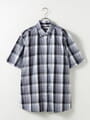 ビッグチェックシャツ（半袖）