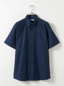 アーガイルシャツ（半袖）