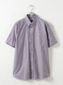 バイアスストライプシャツ（半袖）