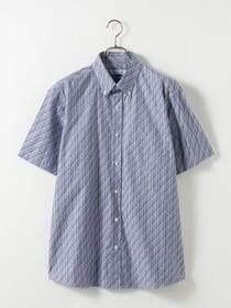 ≪WEB限定/1,111円OFF！対象商品≫バイアスストライプシャツ（半袖）