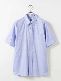【3buy40%OFF！対象商品】ミニアーガイルBDシャツ（半袖）