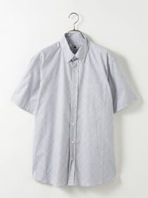 【3buy40%OFF！対象商品】デザインストライプシャツ（半袖）