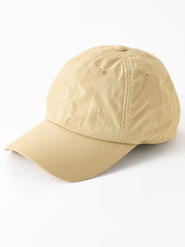 【WEB限定】撥水加工つば長キャップ