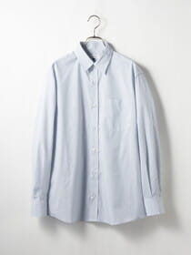 【早割30%OFF対象】グリーンストライプシャツ