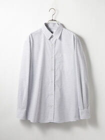 【3buy40%OFF！対象商品】グレーボーダーシャツ