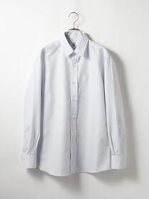 【3buy40%OFF！対象商品】ライトグレーツイルシャツ