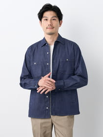 【早割30%OFF対象】≪読売新聞に掲載されました≫エブリデイデニムシャツアウター