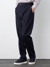 【早割30%OFF対象】デニムライクイージースラックス