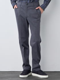 カルゼストレッチ裏起毛パンツ