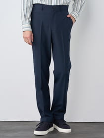 カルゼソフトドビーストレートスラックス