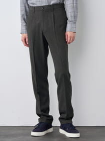 ツイルソフトドビーワンタックスラックス