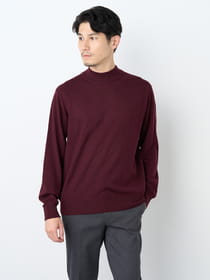 【早割30%OFF対象】ハイネックウォッシャブルニット