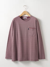 【早割30%OFF対象】リゾートピケ長袖Tシャツ