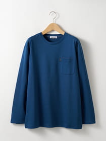 【早割30%OFF対象】リゾートピケ長袖Tシャツ
