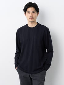 【早割30%OFF対象】リンクスストライプ長袖Tシャツ