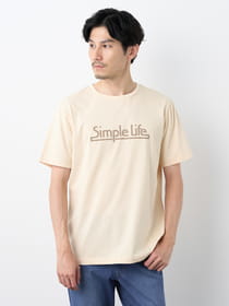 リバイバルロゴプリント半袖Tシャツ