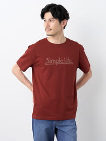 リバイバルロゴプリント半袖Tシャツ