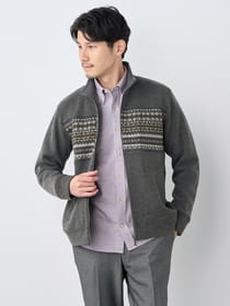 アクリルレーヨン切替フルジップ