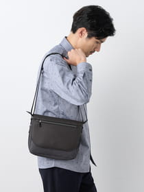 【おトクなタイムセール】異素材フラップバッグ