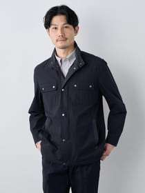 【早割30%OFF対象】ストレッチメッシュブルゾン