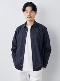 【早割30%OFF対象】ピンタックデザイン長袖シャツ