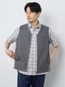 【早割30%OFF対象】メッシュ切替サマーＶベスト