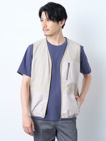 メッシュ切替フィッシングベスト
