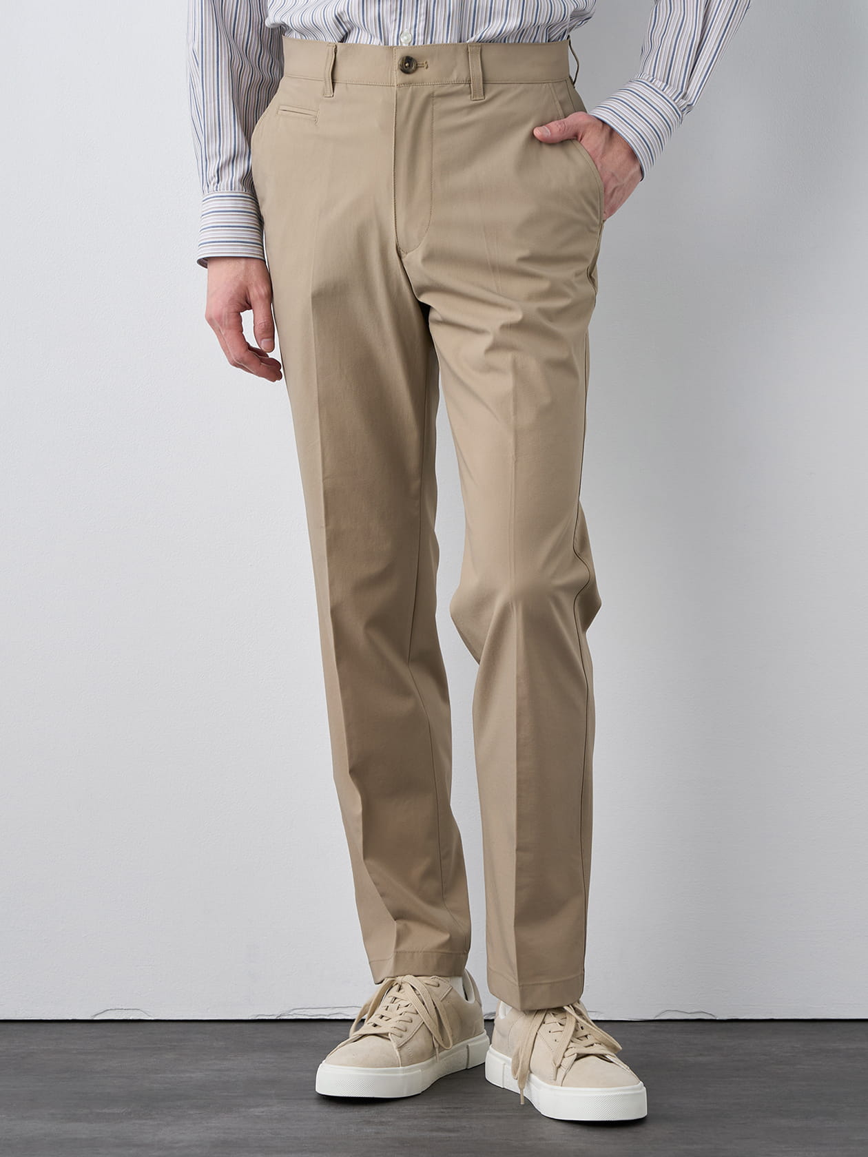 【早割30%OFF対象】クールタッチカルゼストレッチスラックス