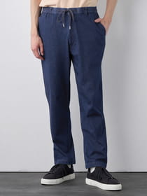 【早割30%OFF対象】ニットデニムイージーパンツ