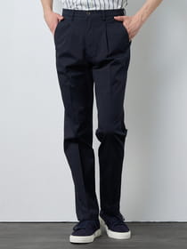 【早割30%OFF対象】ストレッチチノワンタックパンツ