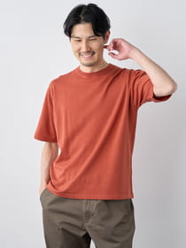 【早割30%OFF対象】リラックスフィットニット天竺クルーネック半袖Ｔシャツ