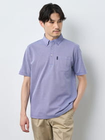 【早割30%OFF対象】６０／２カノコ半袖ポロシャツ