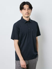 【早割30%OFF対象】シトラスジャカード半袖ポロシャツ