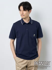 ＰＥＡＮＵＴＳ刺繍半袖ポロシャツ