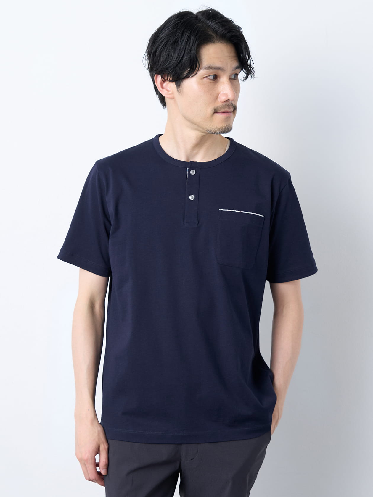 ロンドンシティプリント半袖Ｔシャツ/ MADE WITH LIBERTY FABRIC