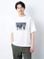 リラックスフィットパームツリープリント半袖Ｔシャツ