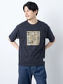 リラックスフィットイラストプリント半袖Ｔシャツ