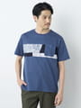 リゾートピケパネル切替半袖Ｔシャツ