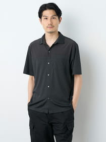 バンブーカノコ半袖ジャージシャツ