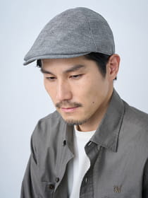 【早割30%OFF対象】スラブツイードハンチング