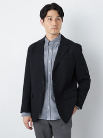 尾州生地ワイドピケコンバチジャケット